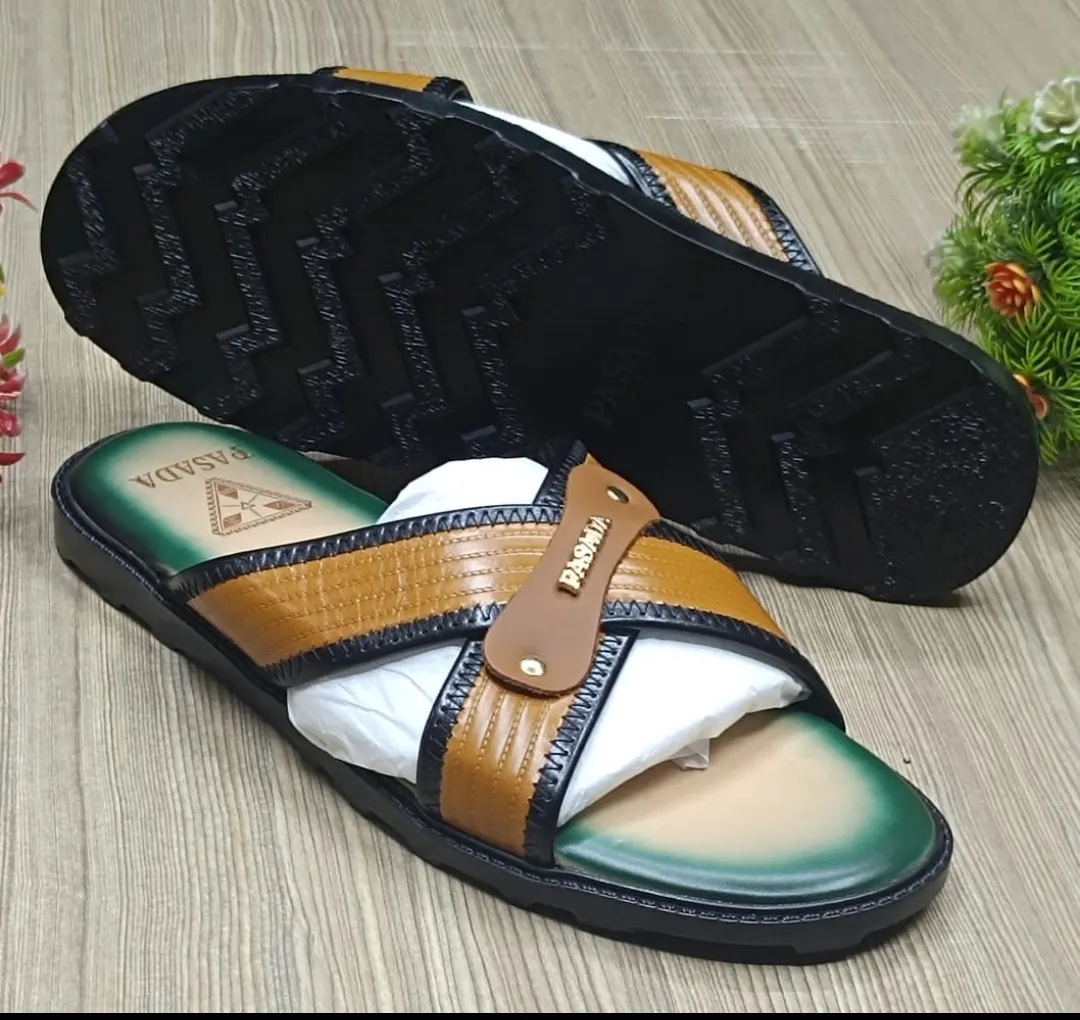 Gallery Photo 1 - Marketplace | Men’s Luxury Leather Sandals – 11,000 Fcfa 🔥, Bonduma, Buea, Cameroon | Clothing, Shoes, & Others  > Men's shoes