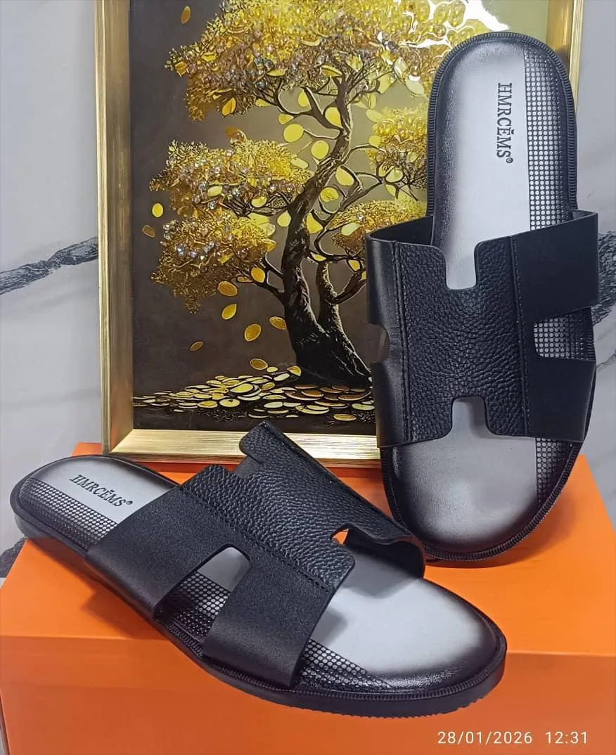 Gallery Photo 2 - Marketplace | Men’s Luxury Leather Sandals – 11,000 Fcfa 🔥, Bonduma, Buea, Cameroon | Clothing, Shoes, & Others  > Men's shoes