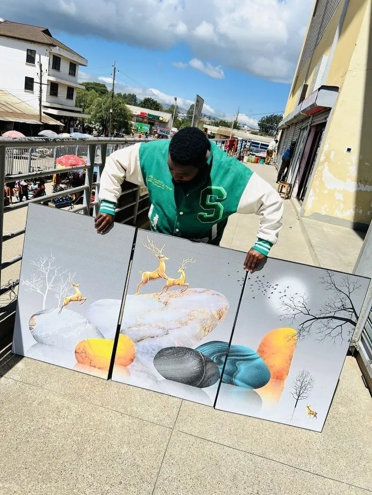 Main Photo - Marketplace | Paintings 🖼️, Simbock, Yaoundé, Cameroon | Home, Food & Garden  > Home Decor