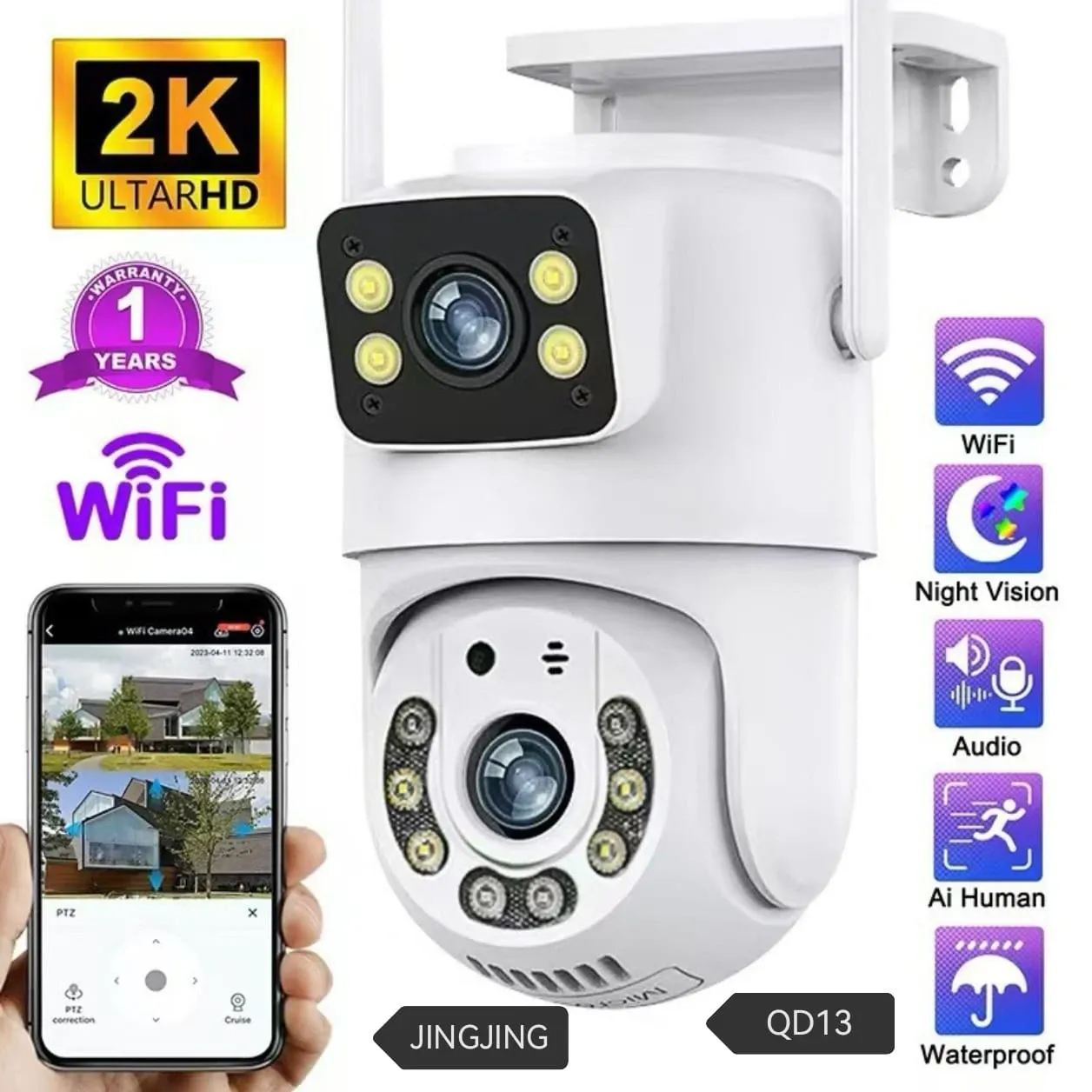 Main Photo - Marketplace | Ultimate 2K Ultra Hd Smart Security Camera – Protect What Matters 🛡️, Sandpit, Buea, Cameroon | Electronics & Media  > Cameras & Photography