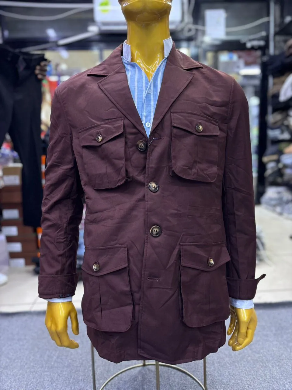 Gallery Photo 3 - Marketplace | Safari Shirt – Classic & Trendy 🌸, Bonduma, Buea, Cameroon | Clothing, Shoes, & Others 