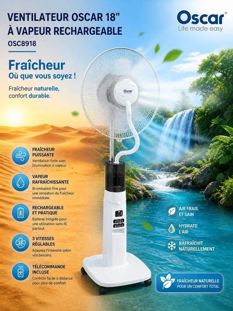 Gallery Photo 1 - Marketplace | Ventilateur Rechargeable Et A Eau, Akwa, Douala, Cameroon | Home, Food & Garden  > Furniture