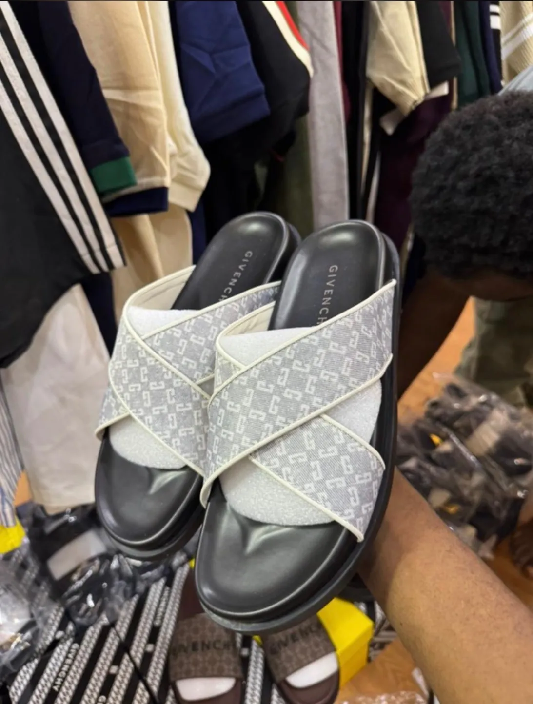 Gallery Photo 4 - Marketplace | Make Slippers, Simbock, Yaoundé, Cameroon | Clothing, Shoes, & Others  > Men's shoes