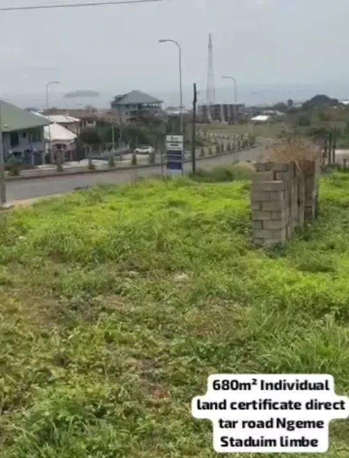 Main Photo - Real Estate | Land For Sale | New Listing — Prime Roadside Property At Ngeme Layout, Limbe, Ngueme Village, Limbé, Cameroon