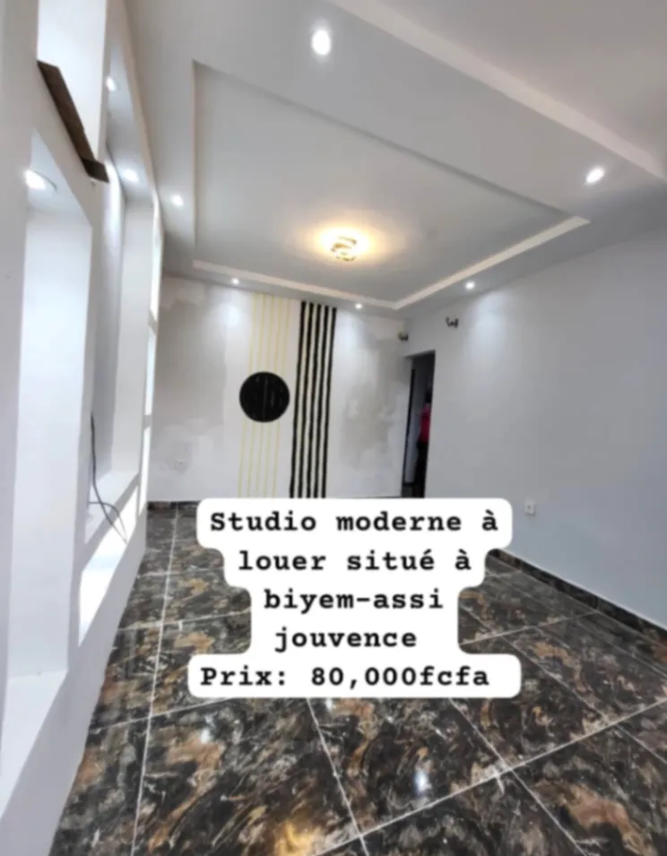 Main Photo - Real Estate | House For Rent | Studio, Biyemassi, Yaoundé, Cameroon